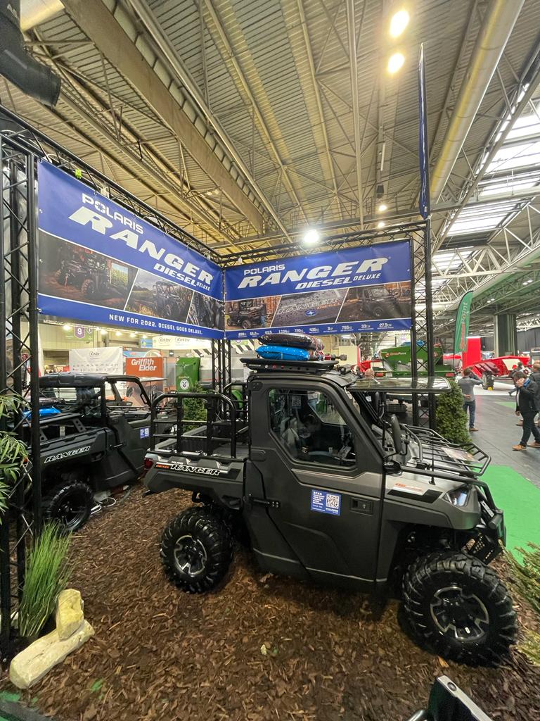 The allelectric Polaris RANGER XP to make its debut at LAMMA